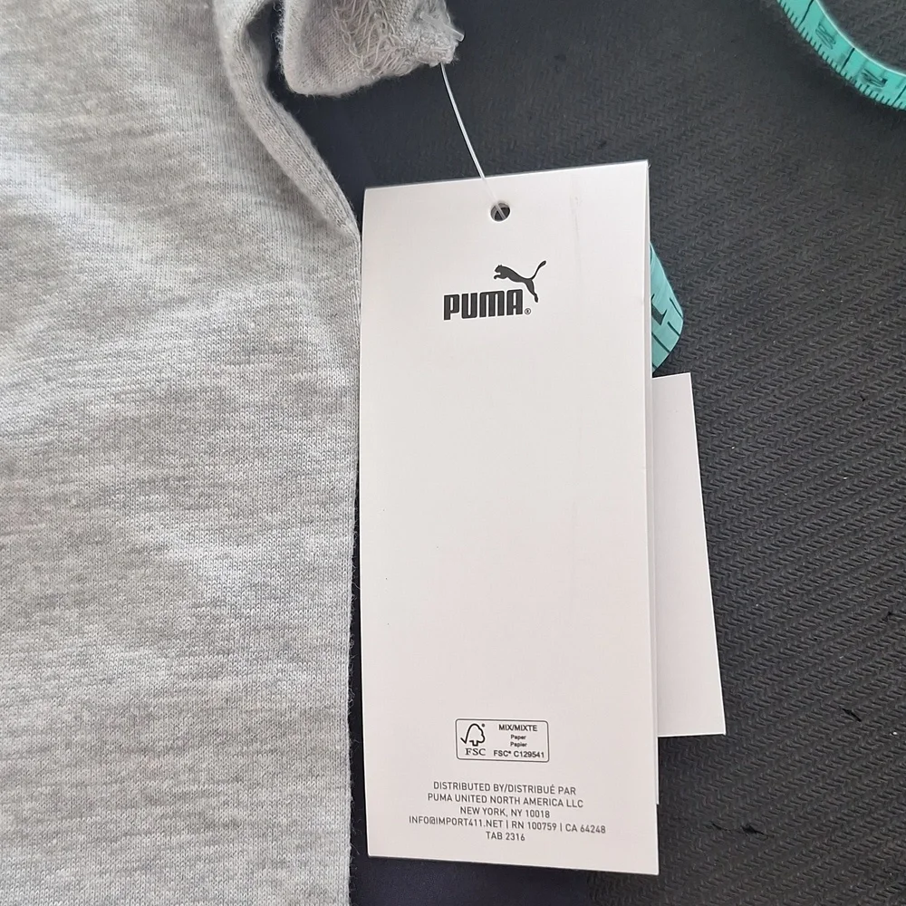 Boys Puma Tee And Shorts Set With Iconic Logo 2 Piece Set - Picture 8 of 11